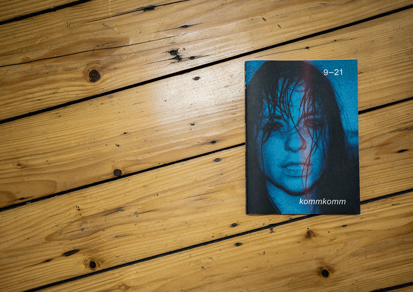 kommkomm Bildband Nico Schnepf Blick ins Buch